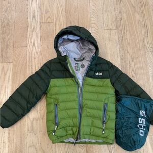 Stio Kids' Hometown Down Hooded Jacket (Size 6)